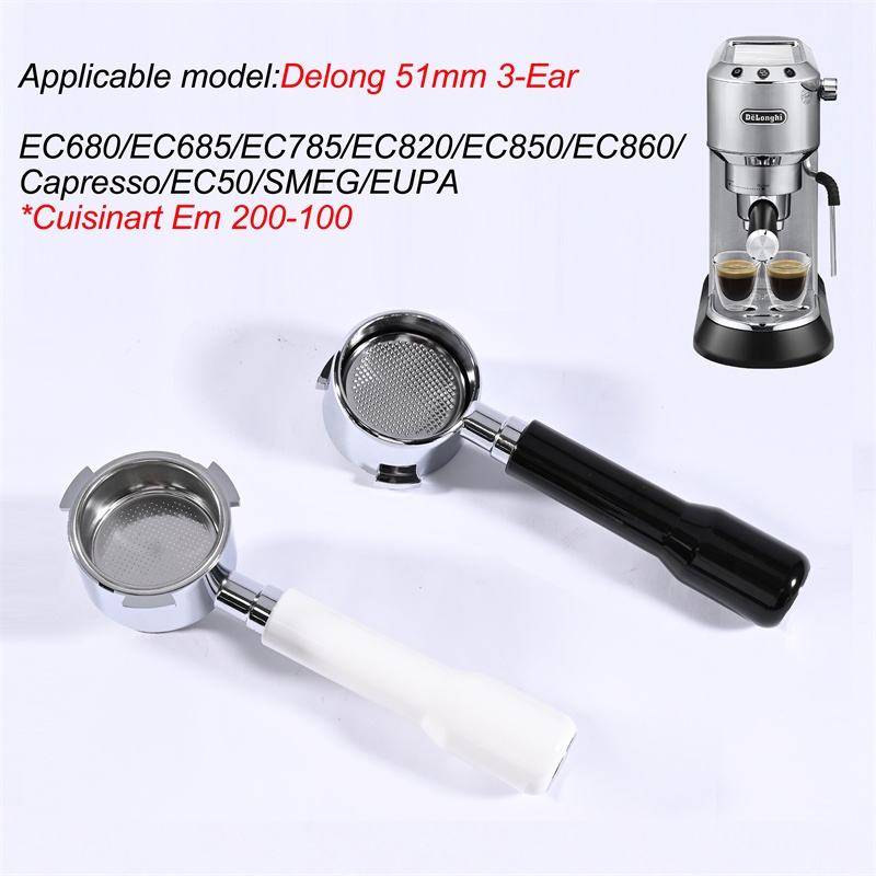 Delonghi Espresso Magnifica - 51mm Coffee Bottomless Portafilter For Delonghi