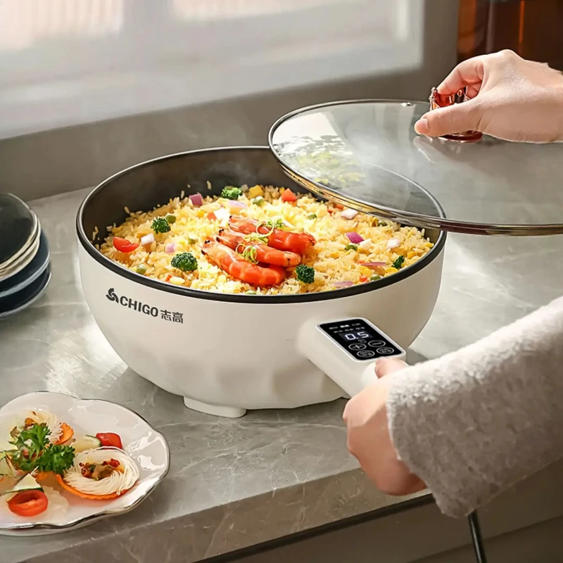 Kitchen Appliances Electric - MultiFunction Electric Cooking Pot, NonStick Electric