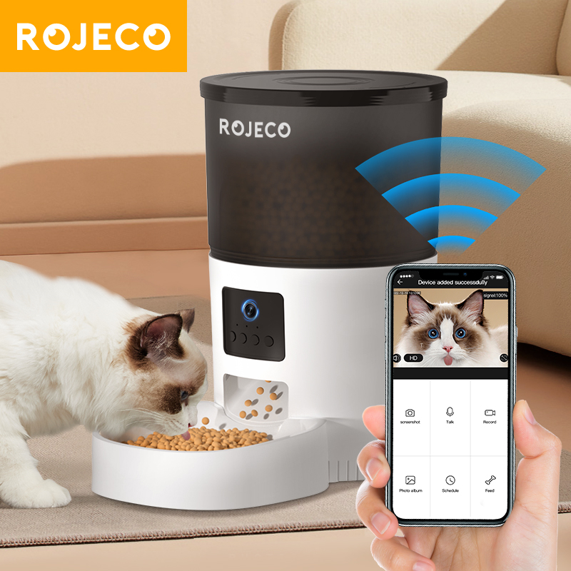 Kitchen Appliances Video - ROJECO Automatic Cat Feeder With Camera