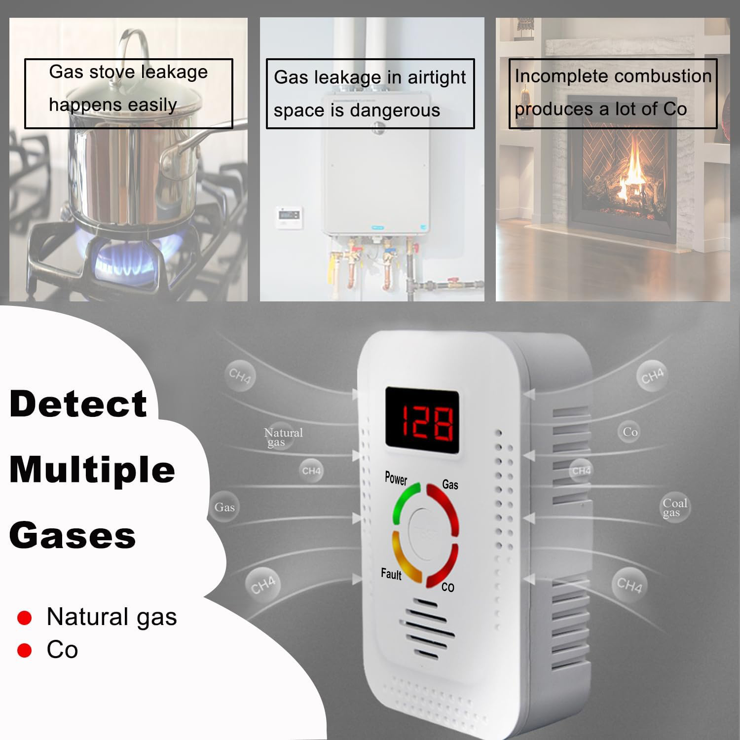 Carbon Monoxide CO And Natural - Kitchen Appliances Video recension och pris