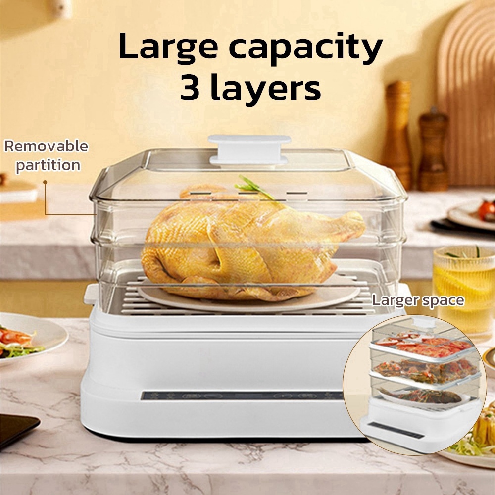 32L Smart Electric Steamer - 3 - Kitchen Appliances Electric recension och pris