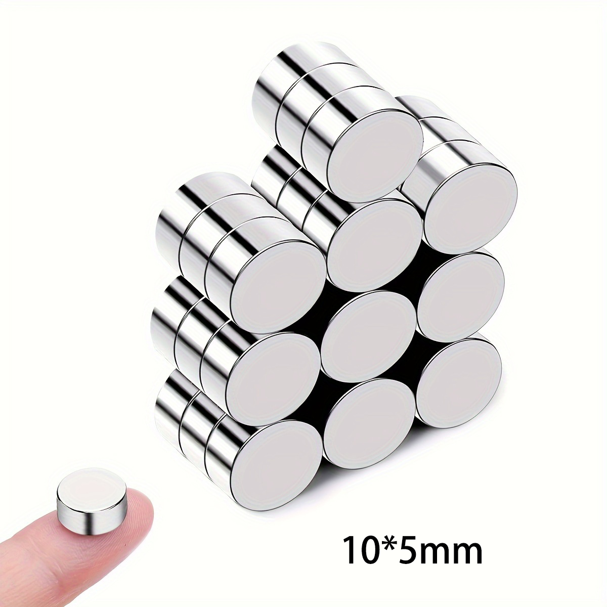 10pcs 10x5mm Magnets – Round F - Kitchen Appliances Refrigerators recension och pris