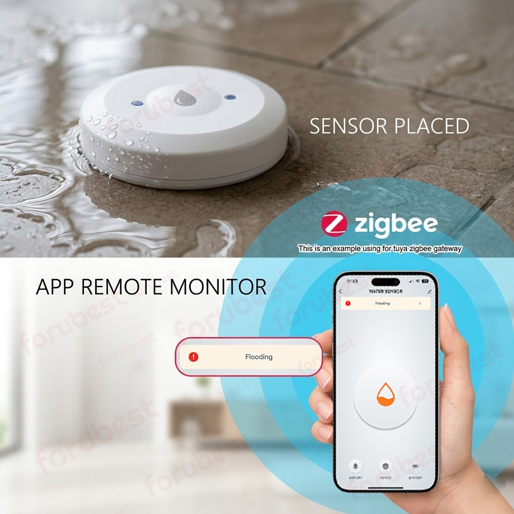 Zigbee Water Sensor Leak Flood - Kitchen Appliances Video recension och pris