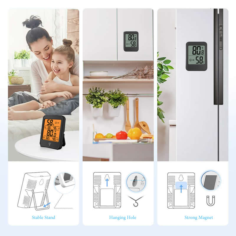 Indoor Digital Temperature Hum - Kitchen Appliances Video recension och pris