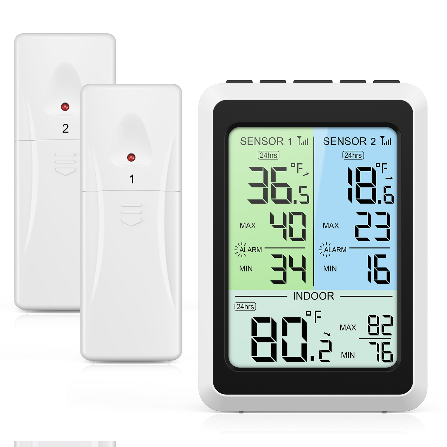 ORIA Digital Fridge Thermomete - Kitchen Appliances Video recension och pris