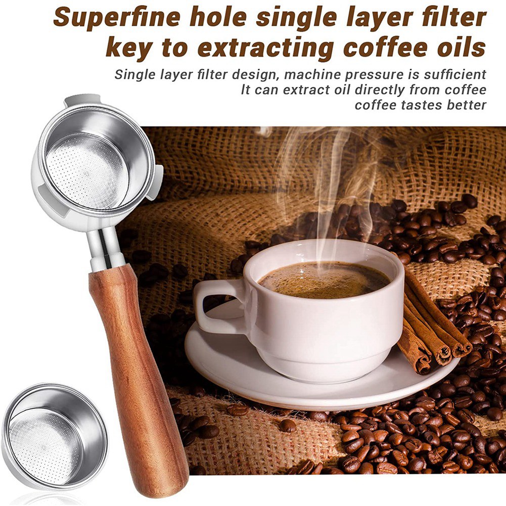 ABBK-51Mm Bottomless Portafilt - Delonghi Espresso Magnifica recension och pris