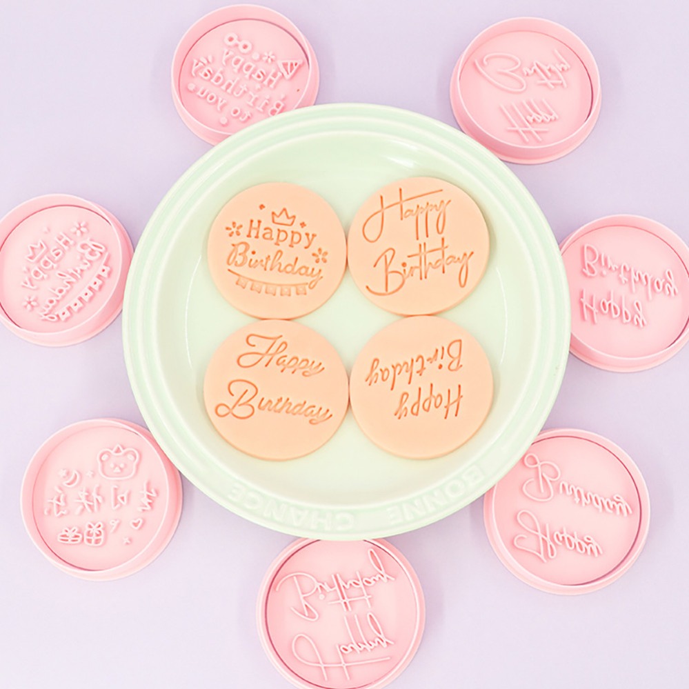 Happy Birthday Cookie Cutters  - Kitchen Appliances Baking recension och pris