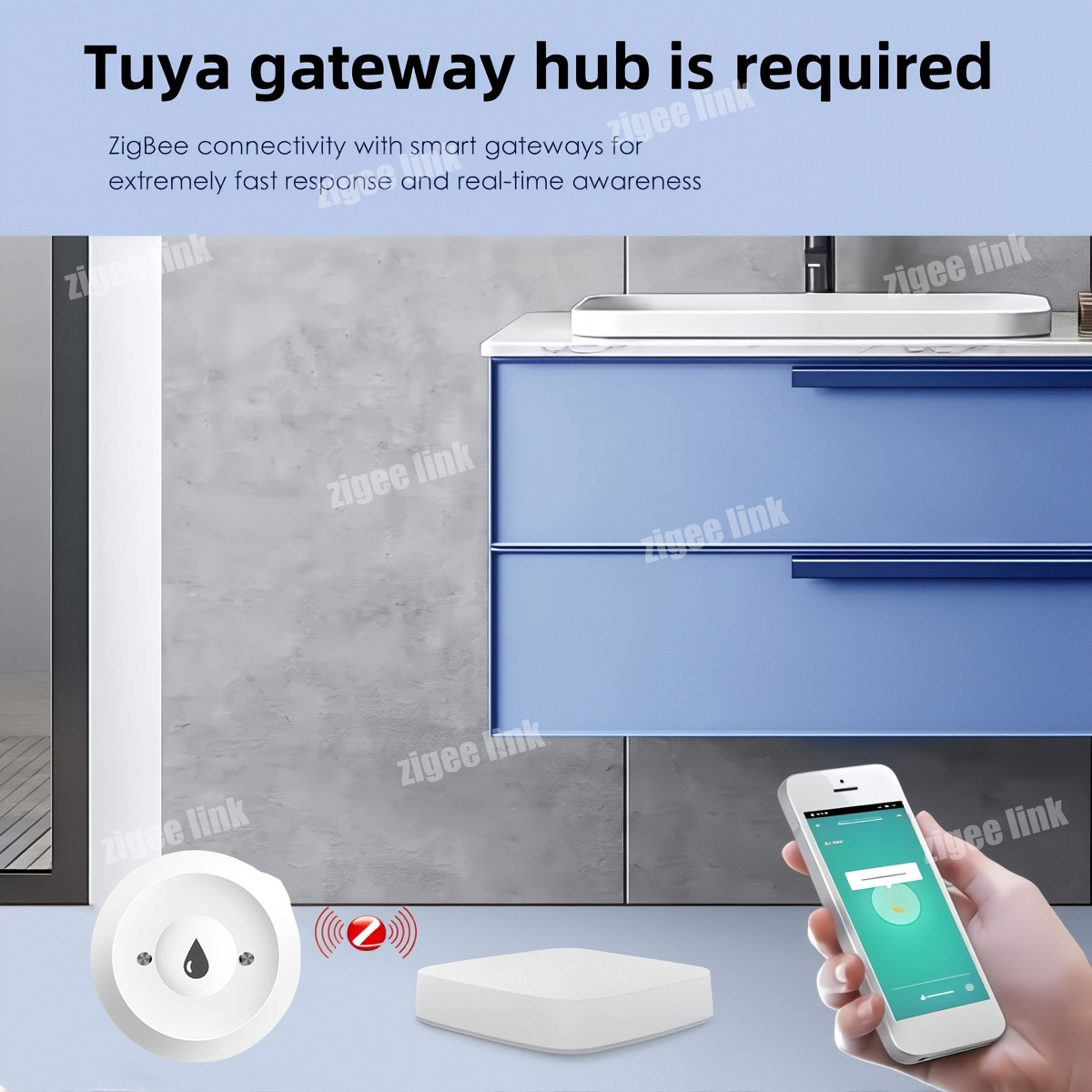 Smart Water Leak Sensor For Tu - Kitchen Appliances Video recension och pris