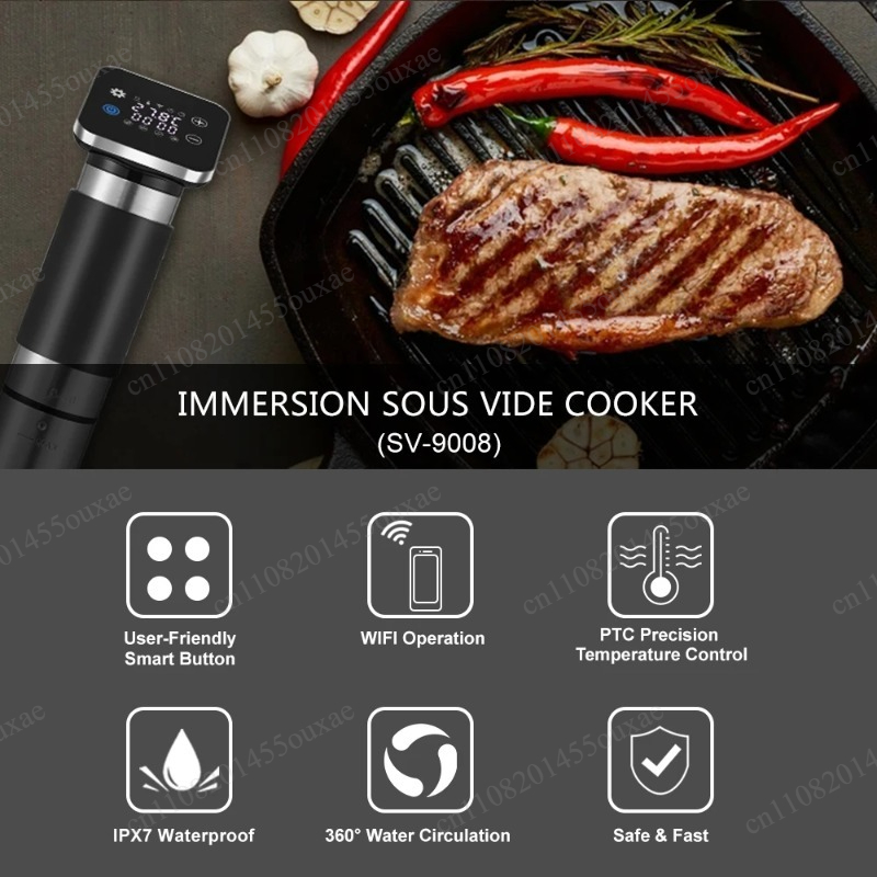 WiFi Sous Vide Machine 1300W I - Sous Vide Immersion recension och pris