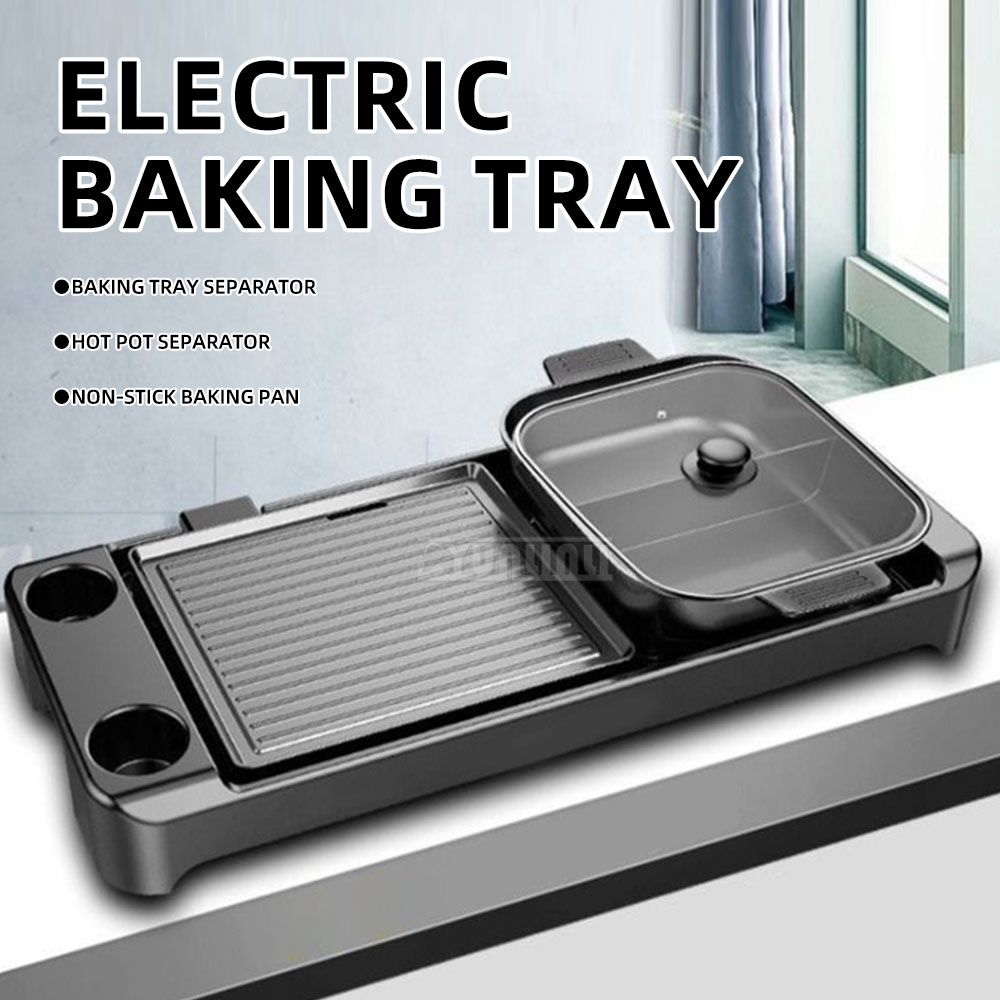 Electric Barbecue Hotpot Stove - Kitchen Appliances Electric recension och pris