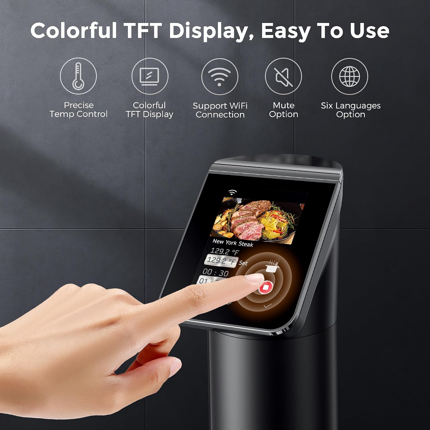 1100W Black WiFi Sous Vide Coo - Sous Vide Immersion recension och pris