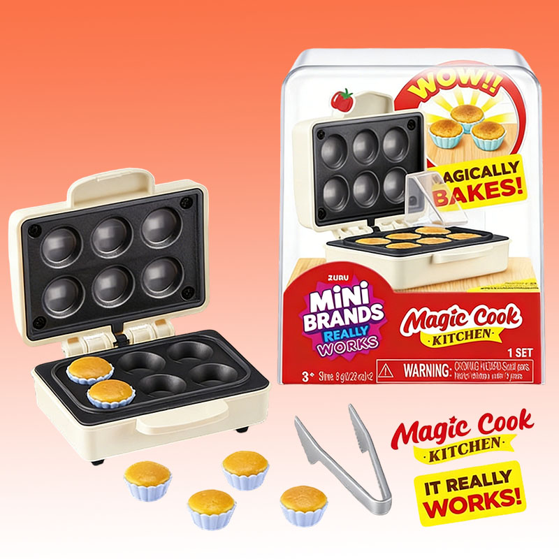 ZURU Mini Brands Magic Cook Ki - Kitchen Appliances Brand recension och pris