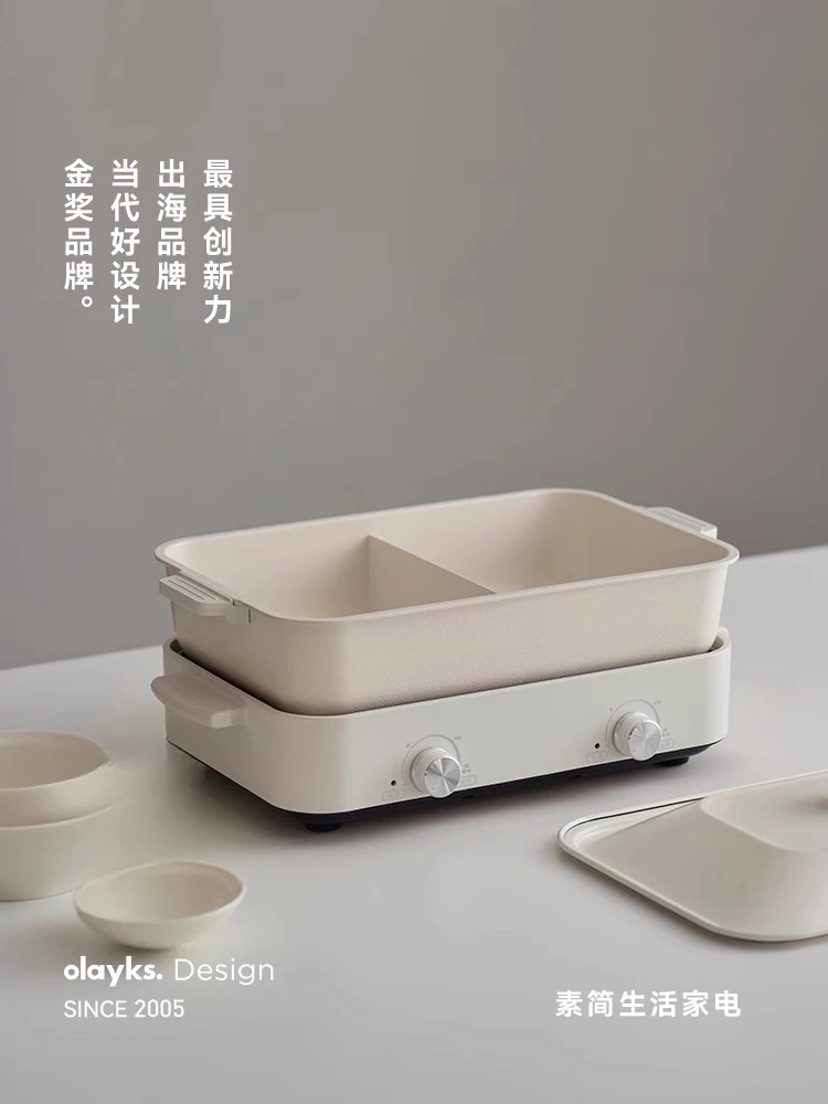 220V Olayks Multi Function Ele - Hot Pot Electric recension och pris