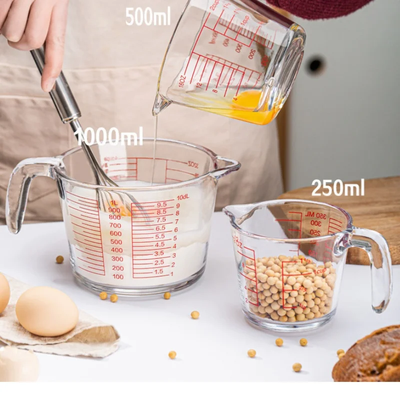 2/4 Cup Glass Measuring Cup Fo - Kitchen Appliances Refrigerators recension och pris