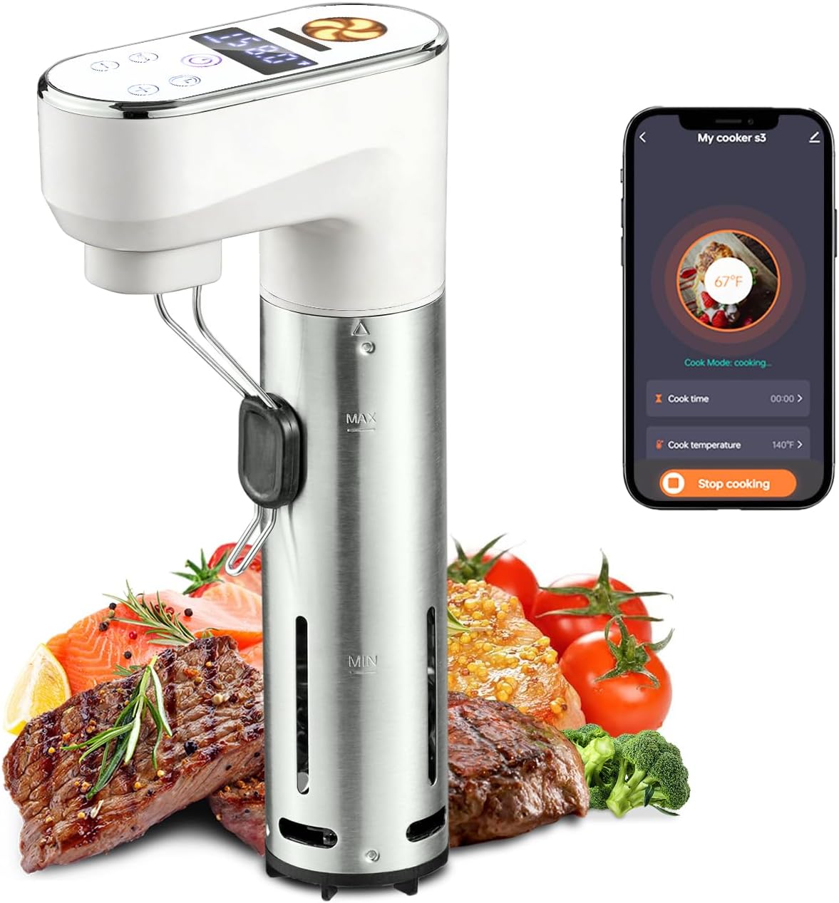 1300W WiFi Smart Sous Vide Coo - Sous Vide Immersion recension och pris