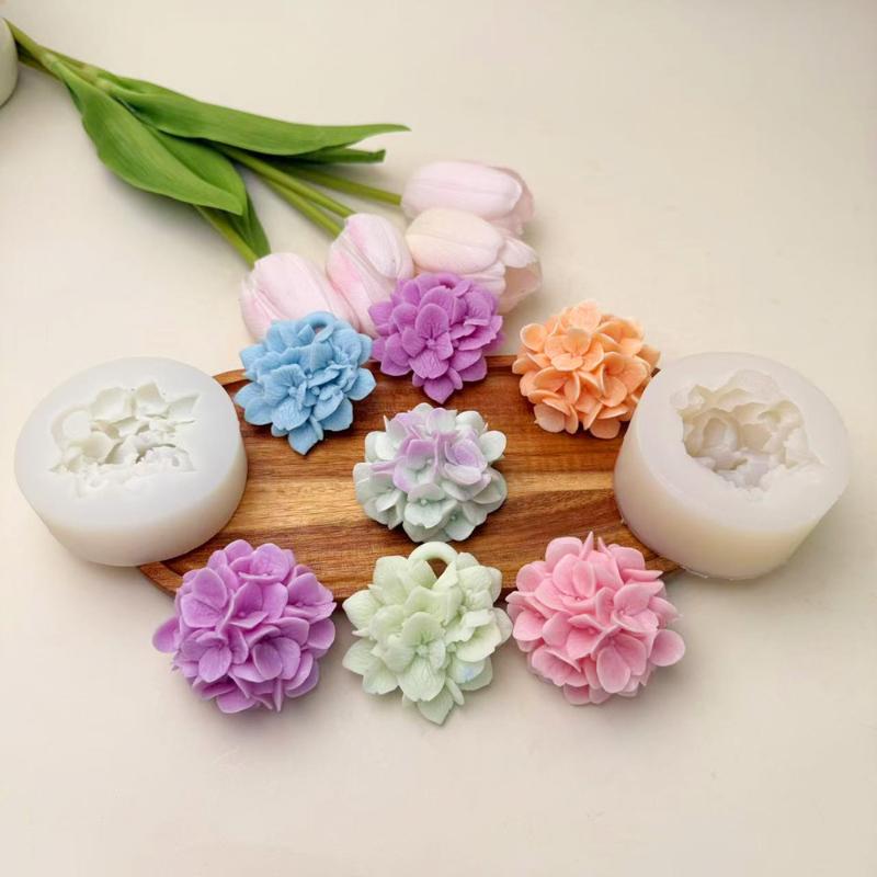 ●Hydrangea Flower Silicone Mol - Kitchen Appliances Baking recension och pris