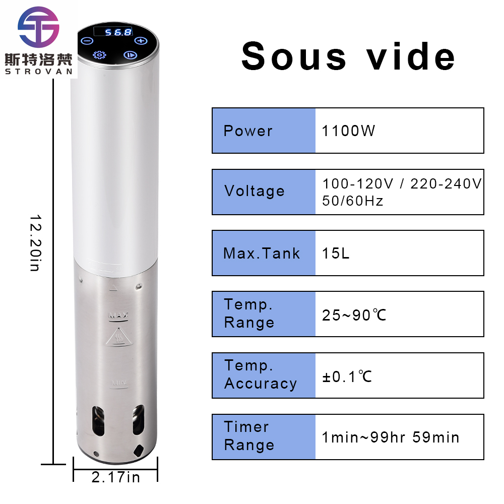 STLF Accu Slim Sous Vide Cooke - Sous Vide Immersion recension och pris