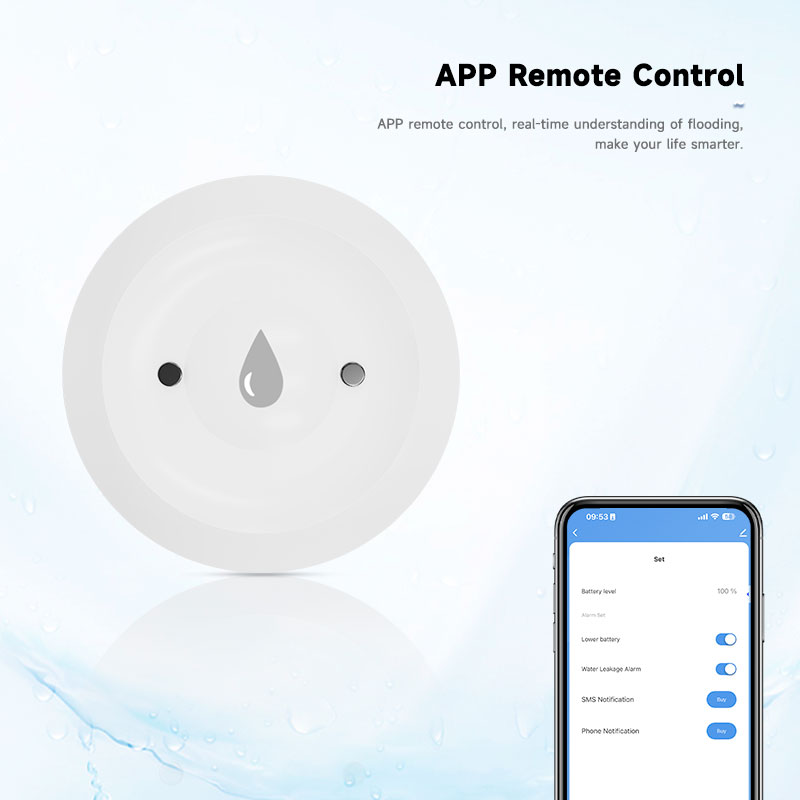 Tuya ZigBee Smart Water Leak S - Kitchen Appliances Video recension och pris