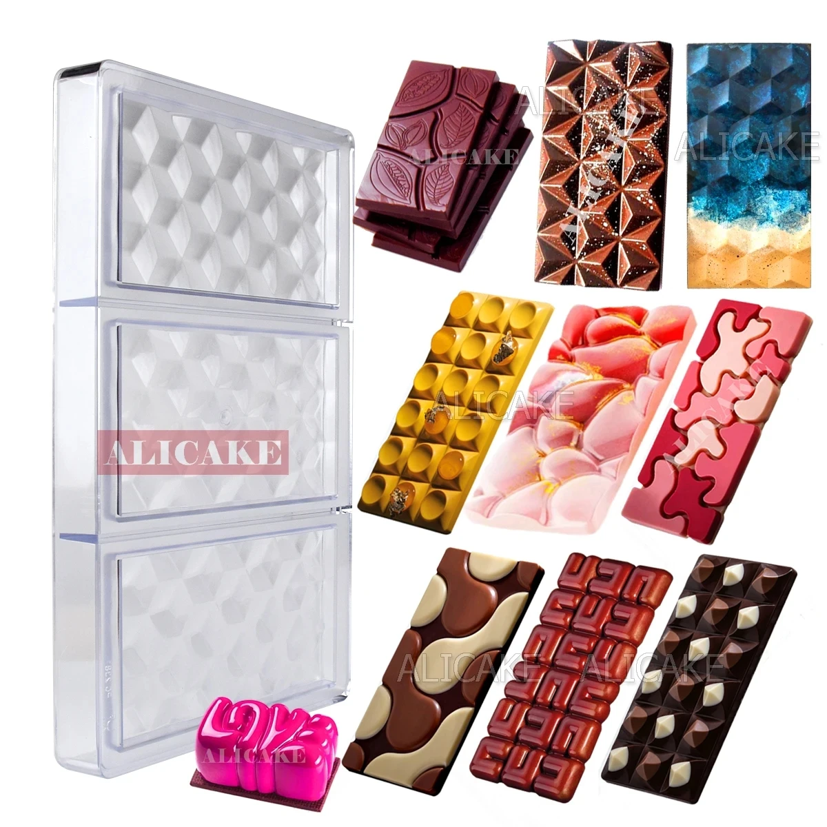 Chocolate Mould Polycarbonate  - Kitchen Appliances Baking recension och pris