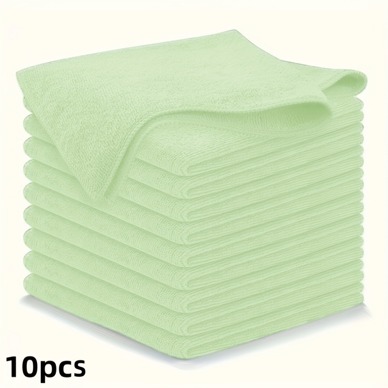 1-50Pcs Light Green Microfiber - Kitchen Appliances In recension och pris