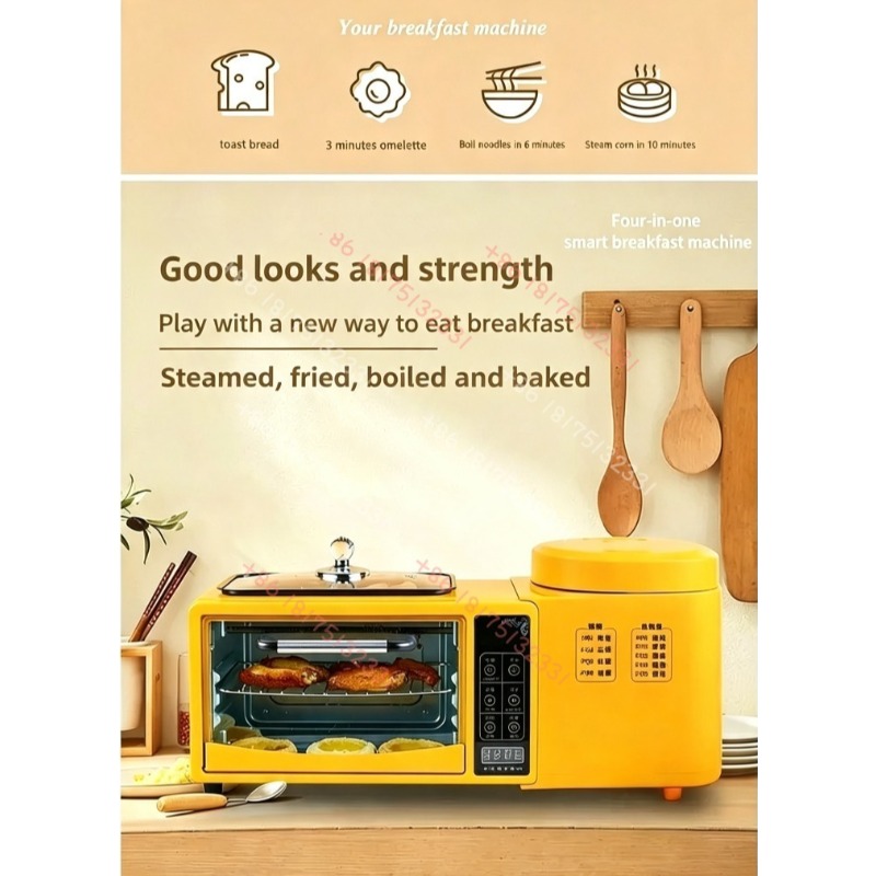 4-in-1 Multifunctional Breakfa - Hot Pot Electric recension och pris