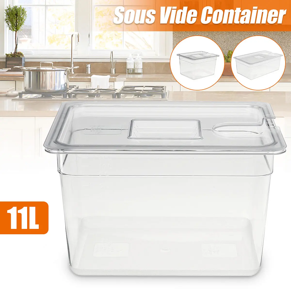 6L 11L Sous Vide Container Wat - Sous Vide Immersion recension och pris