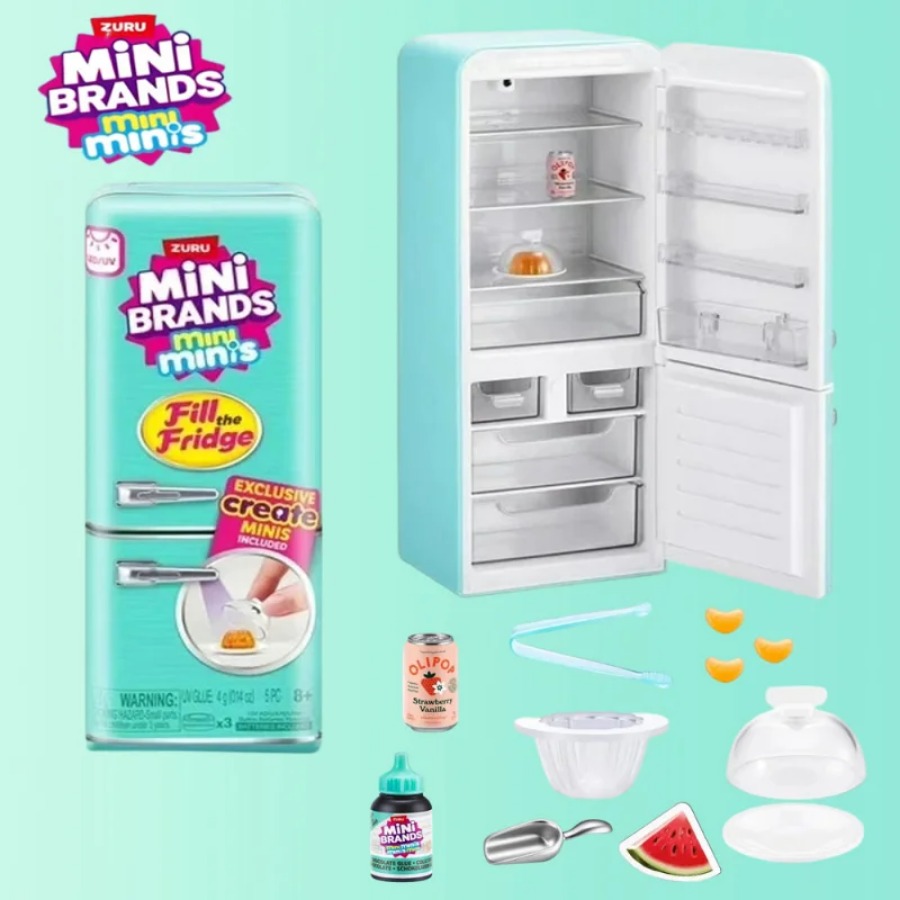ZURU 5 Surprise Mini Fridge Ba - Kitchen Appliances Brand recension och pris